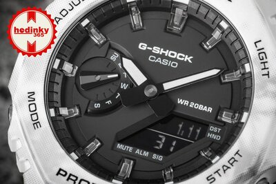 Casio G-Shock Original GAE-2100GC-7AER Grunge Snow Camo Series Carbon Core Guard (+ náhradný remienok a luneta) (rozbalené)