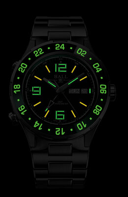 Ball Roadmaster Marine Automatic GMT COSC DG3030B-S2C-GR Limited Edition 1000pcs