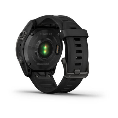 Garmin Fenix 7S Sapphire Solar Grey DLC Titanium / Black Band
