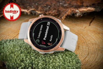Garmin Fenix 7S Solar Rose Gold / Light Sand Band