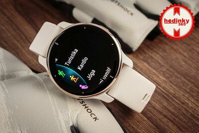 Garmin Venu 2 Plus Cream Gold / White Band