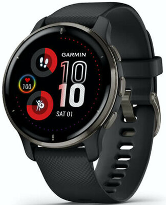 Garmin Venu 2 Plus Slate/Black band (II. Akosť)