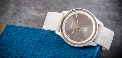 Garmin Vívomove Sport Peach Gold/Ivory Band