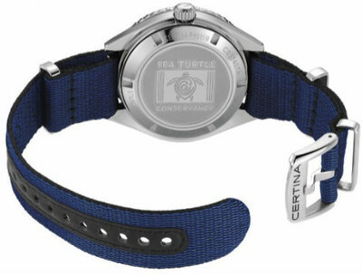 Certina DS Super PH500M Automatic Powermatic 80 Diver's C037.407.18.040.10 Sea Turtle Conservancy Special edition