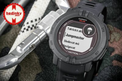 Garmin Instinct 2 Solar Tactical Edition, Black