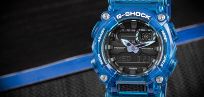 Casio G-Shock Original GA-900SKL-2AER Skeleton Sound Wave Series