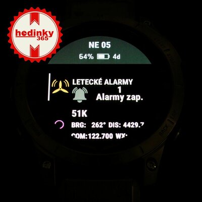 Garmin D2 Mach 1, Vented Titanium Bracelet (+ náhradný remienok)
