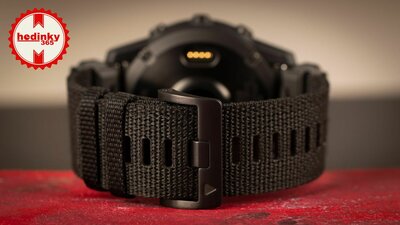 Garmin Tactix 7 Pro Solar Sapphire Ballistics Edition Black Nylon Band (+ náhradný remienok)