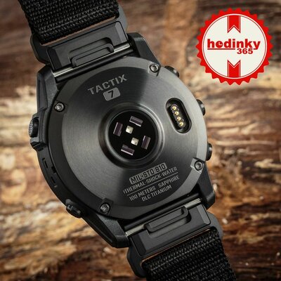 Garmin Tactix 7 Pro Solar Sapphire Black Nylon Band (+ náhradný remienok)