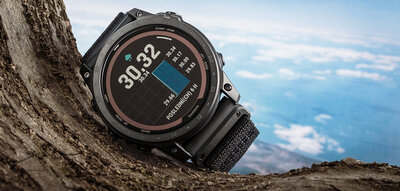 Garmin Tactix 7 Pro Solar Sapphire Black Nylon Band (+ náhradný remienok)