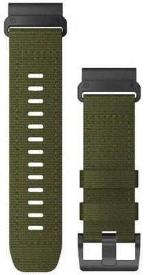 Nylonový popruh Garmin 26mm (pro Garmin Fenix 8/7X/6X (51mm), Tactix aj.), zelený, QuickFit