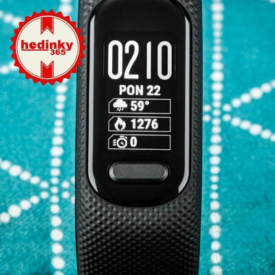 Garmin Vívosmart 5, Black, veľkosť S/M