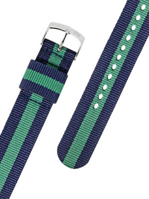 Modro zelený textilný remienok Morellato Evolution 4737A74.870 L