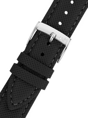Čierny remienok Morellato Diving 5618A05.019 M (plast/guma, textil)