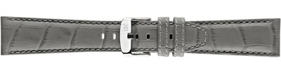 Kožený remienok Morellato Soccer M 4497B44.092, sivý, ekokoža