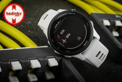Garmin Forerunner 255 Music Whitestone