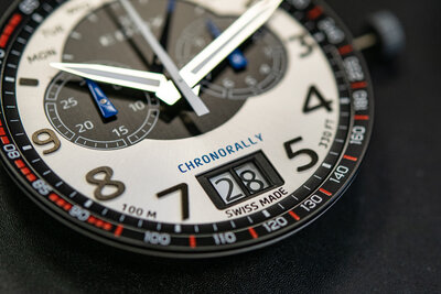 Edox Chronorally Chronograph 38001-tinnbu-bn BMW Limited Edition 2000pcs (+ náhradný remienok)