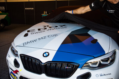 Edox Chronorally Chronograph 38001-tinnbu-bn BMW Limited Edition 2000pcs (+ náhradný remienok)