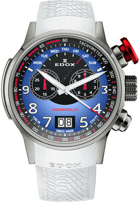 Edox Chronorally Quartz Chronograph 38001 TINR BUDN BMW Limited Edition 2000pcs (+ náhradný remienok)