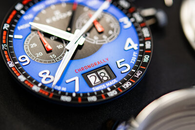 Edox Chronorally Quartz Chronograph 38001 TINR BUDN BMW Limited Edition 2000pcs (+ náhradný remienok)