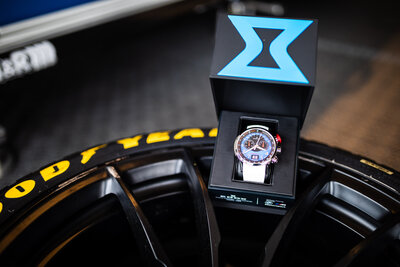 Edox Chronorally Quartz Chronograph 38001 TINR BUDN BMW Limited Edition 2000pcs (+ náhradný remienok)