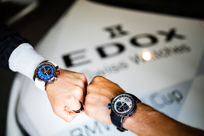 Edox Chronorally Quartz Chronograph 38001 TINR BUDN BMW Limited Edition 2000pcs (+ náhradný remienok)