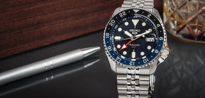 Seiko 5 Sports Automatic SSK003K1 GMT Series