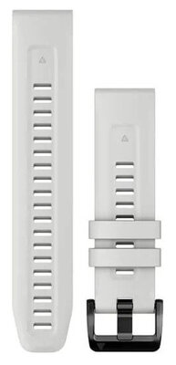 Silikónový remienok Garmin 22mm, Carrara White, QuickFit, 010-13123-00