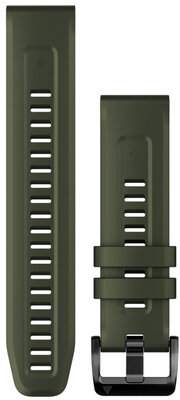 Silikónový remienok Garmin 22mm, Dark Green, QuickFit, 010-13111-03
