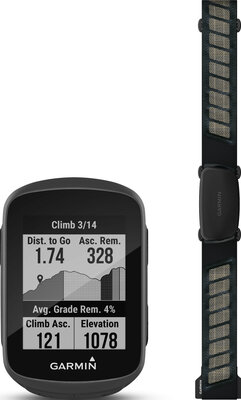 Garmin Edge130 Plus HRM Bundle (cyklopočítač + hrudný pás)