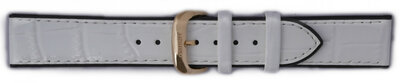 Kožený remienok Orient UDDKUGW 19mm (pre model CDB01), biely