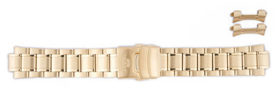 Oceľový náramok Orient KDDQJAA 22mm (pre model FEU07), zlatý