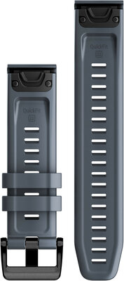 Silikónový remienok Garmin 22mm, Granite Blue, QuickFit, 010-13111-05