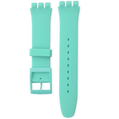Silikónový remienok Ricardo 19mm (pre Swatch), modrý V2