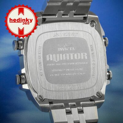 Invicta Aviator Zulu Time Quartz 50mm 35198