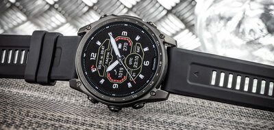 Silikónový remienok Ricardo 26mm (pro Garmin Fenix 8/7X/6X (51mm), Tactix aj.), čierny, QuickFit