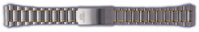 Oceľový náramok Orient KCDQBS0 20mm (pre model FEU00), bicolor