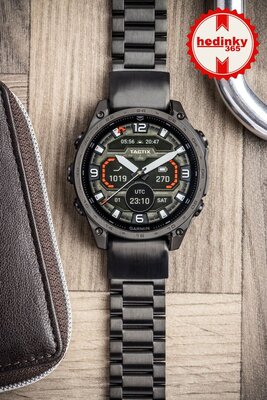 Oceľový náramok Ricardo Alagna 22mm, Black, QuickFit