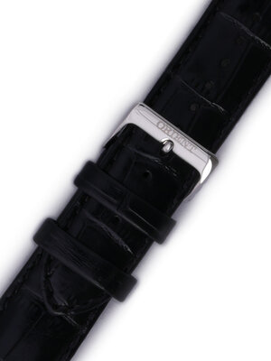 Remienok Orient UDFJBSB, kožený čierny, strieborná spona (pro model FAG00)