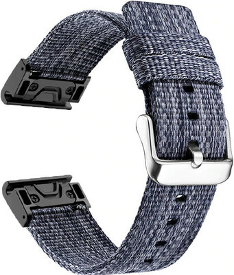 Nylonový remienok Ricardo Cervinia 26mm, Blue/Black, QuickFit