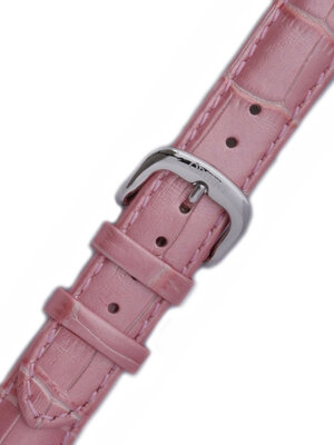 Remienok Orient UDERGSZ, kožený ružový, strieborná spona (pro model FDBAE)