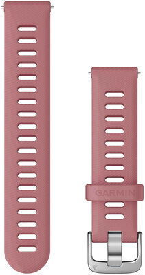 Silikónový remienok Garmin 18mm (pro Venu 2S, Vívoactive 4S, Vívomove 3S), ružový, Quick Release