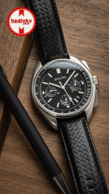 Bulova Lunar Pilot Quartz Chronograph 96B251 Special Edition (+ náhradný remienok)