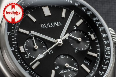 Bulova Lunar Pilot Quartz Chronograph 96B251 Special Edition (+ náhradný remienok)