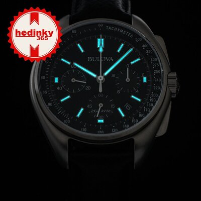Bulova Lunar Pilot Quartz Chronograph 96B251 Special Edition (+ náhradný remienok)