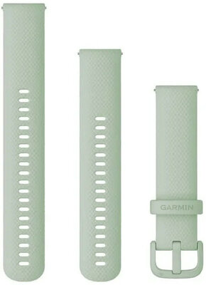 Silikónový remienok Garmin 20mm (pro Venu, Venu Sq, Venu 2 plus aj.), zelený, Quick Release, + predĺžená časť