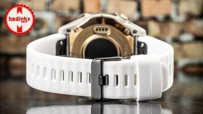 Silikónový remienok Ricardo Livigno 20mm, White, QuickFit