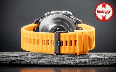 Silikónový remienok Ricardo Livigno 22mm, Orange, QuickFit