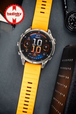 Silikónový remienok Ricardo Livigno 22mm, Orange, QuickFit