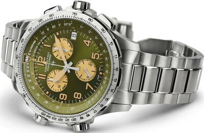 Hamilton Khaki Aviation X-Wind GMT Chrono Quartz H77932160